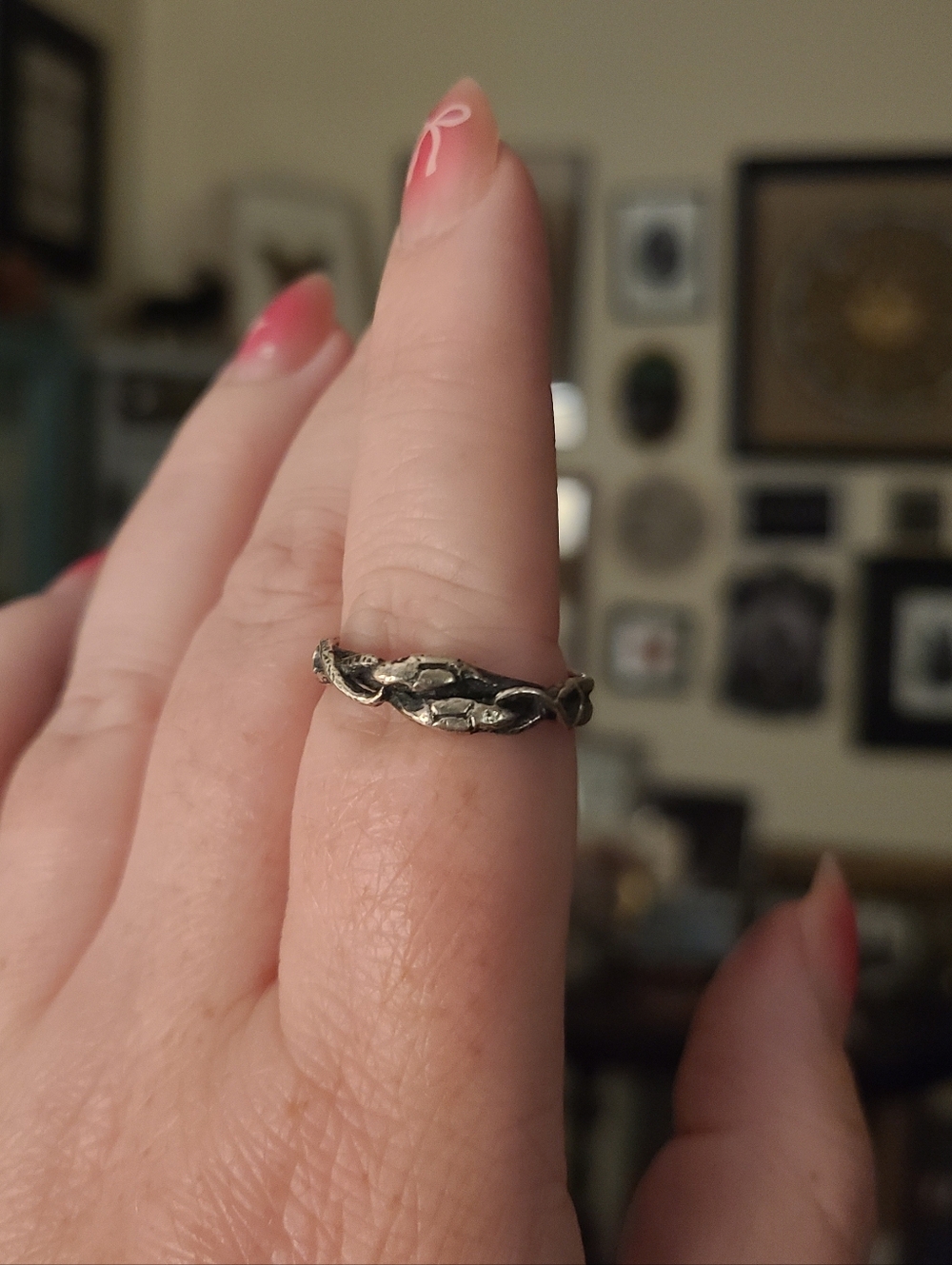 Bloodmilk The Lovers Band Ring